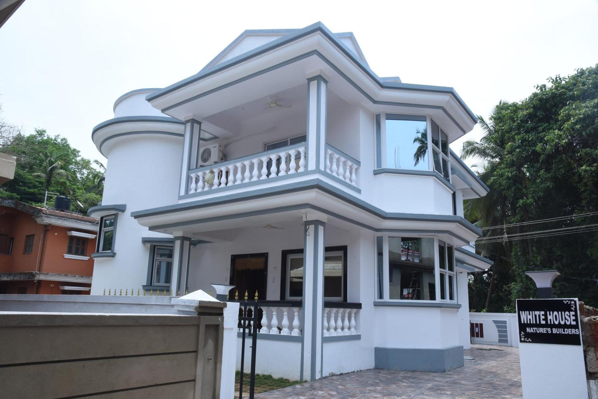 White House Villa-Private Pool Navelim Bagian luar foto