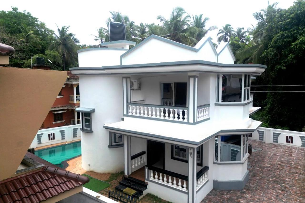 White House Villa-Private Pool Navelim Bagian luar foto